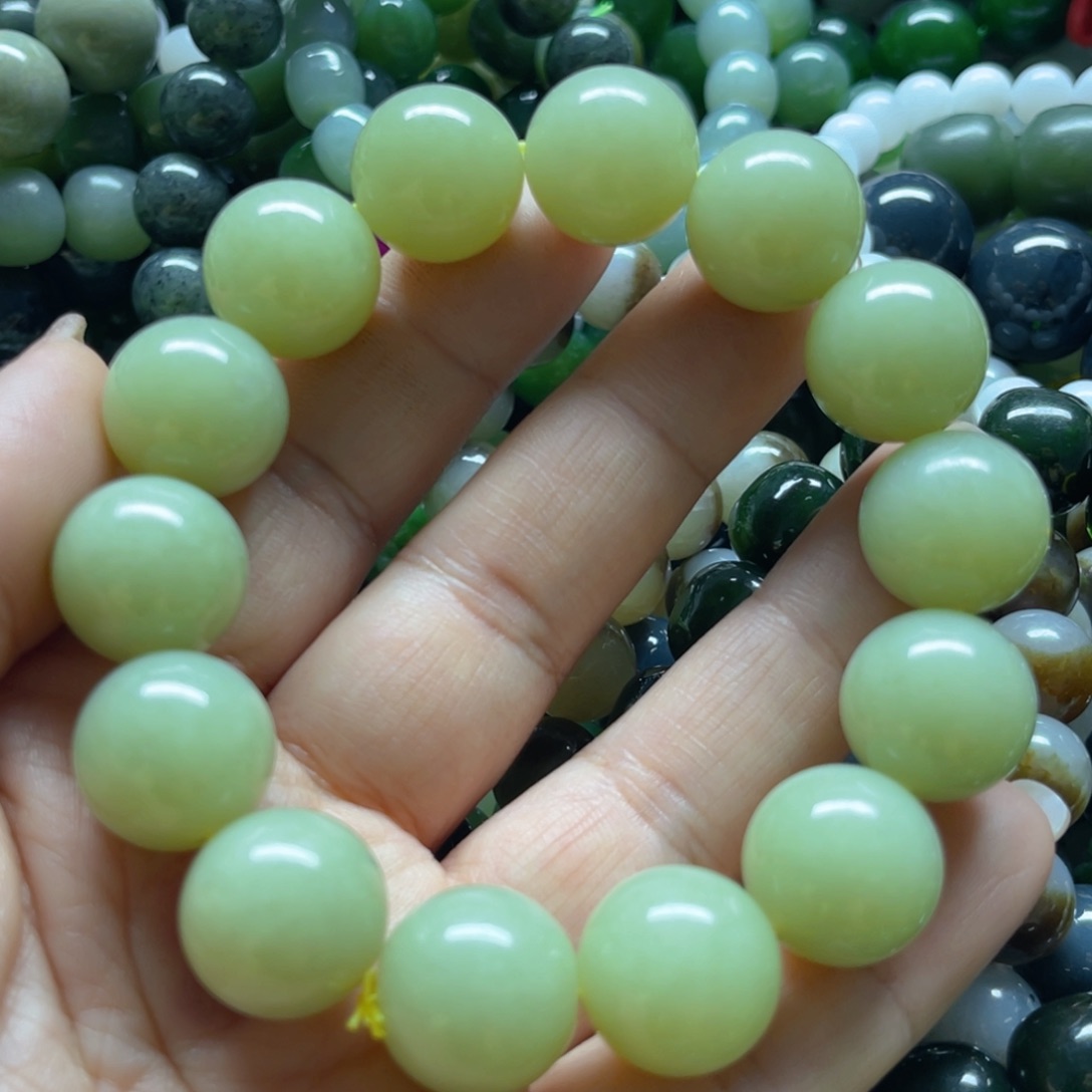 和田玉手链未镶嵌