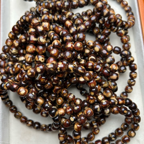 【千层血泊纹路】血柳0.8老型珠手工艺非遗技艺雕塑工艺木根雕制品