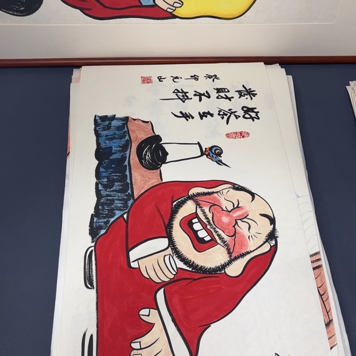 国画禅意画纯手绘作品