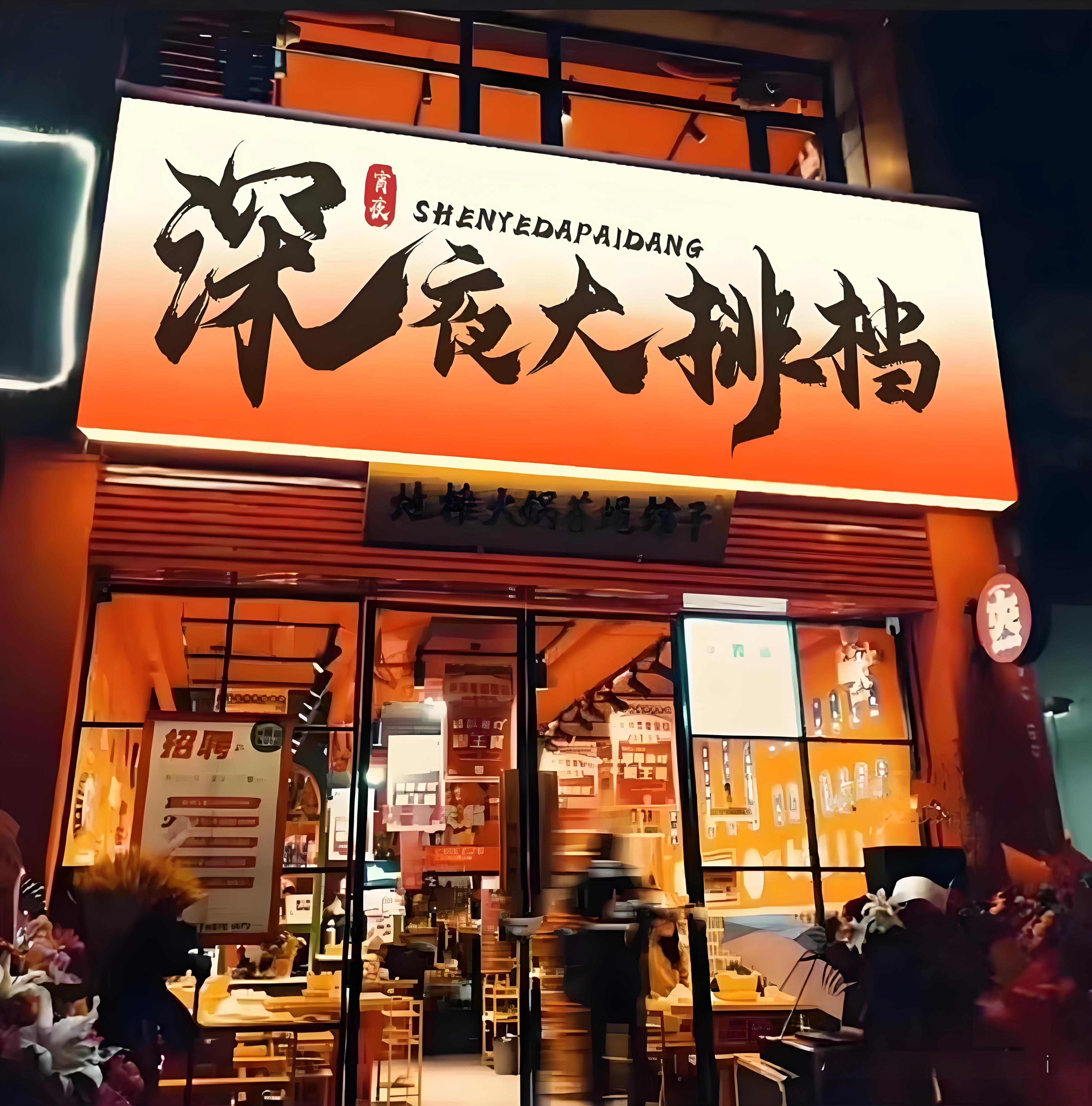 软膜灯箱广告牌展示牌发光广告杜邦纸店铺门头招牌定制3m天花吊顶