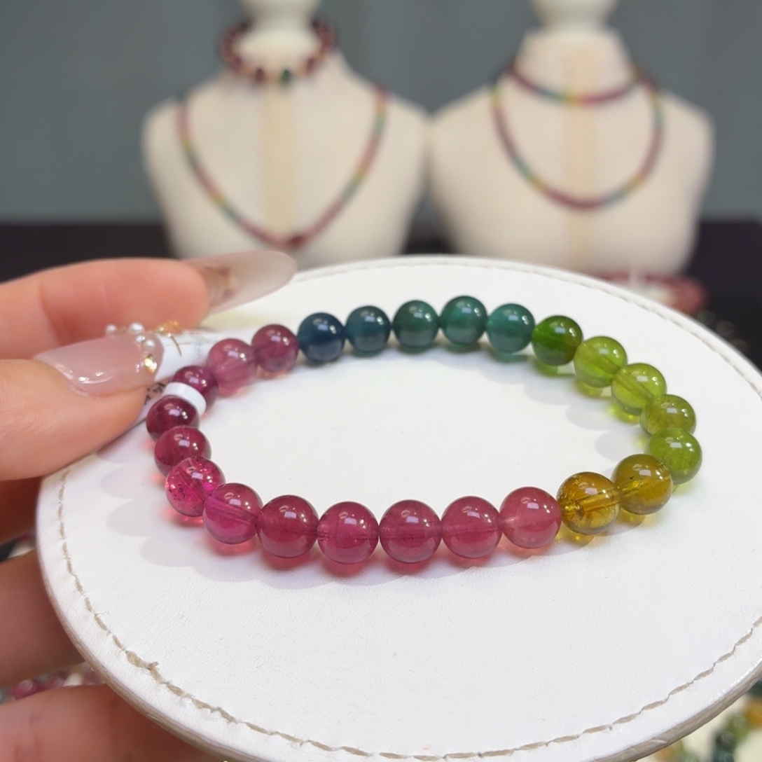 未镶嵌碧玺手链A10