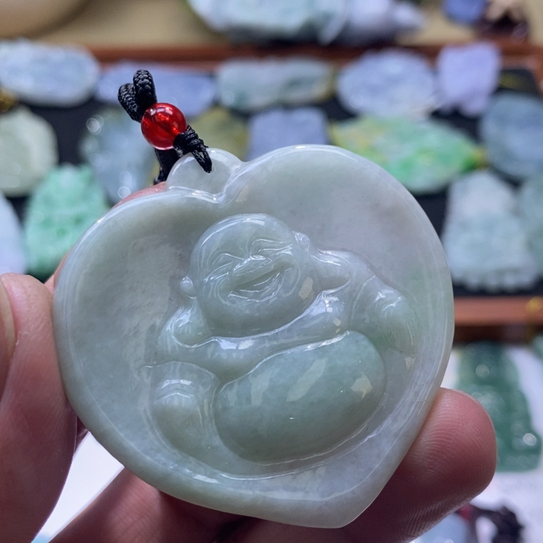 【闪购商品】翡翠未镶嵌颈饰钱**生1111111111