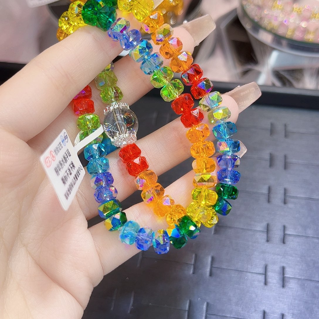 非金属珐琅彩色手链