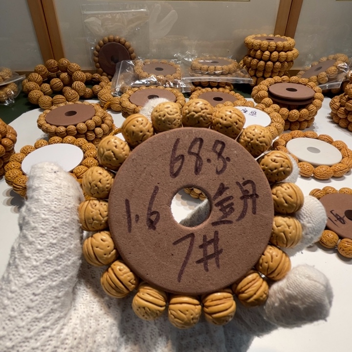 手串桃核7文玩桃核手串直播间