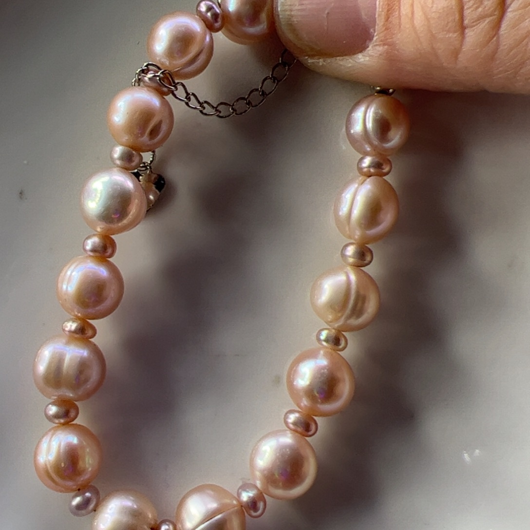 合金手绳淡水珍珠367