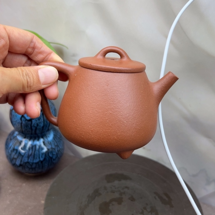 紫砂茶壶降坡高瓢260c c