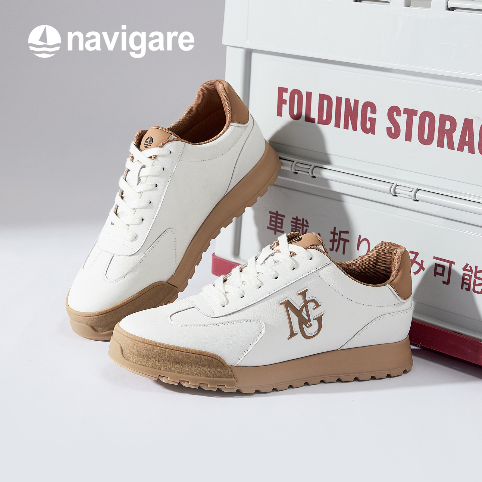 Navigare/纳维凯尔2025男士秋季新款日常运动休闲鞋低帮男鞋子