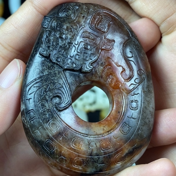 未镶嵌和田玉挂件润*