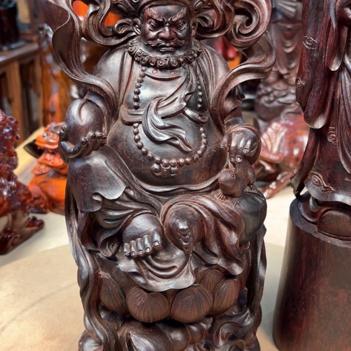 檀香紫檀（小叶紫檀）爱*人摆件