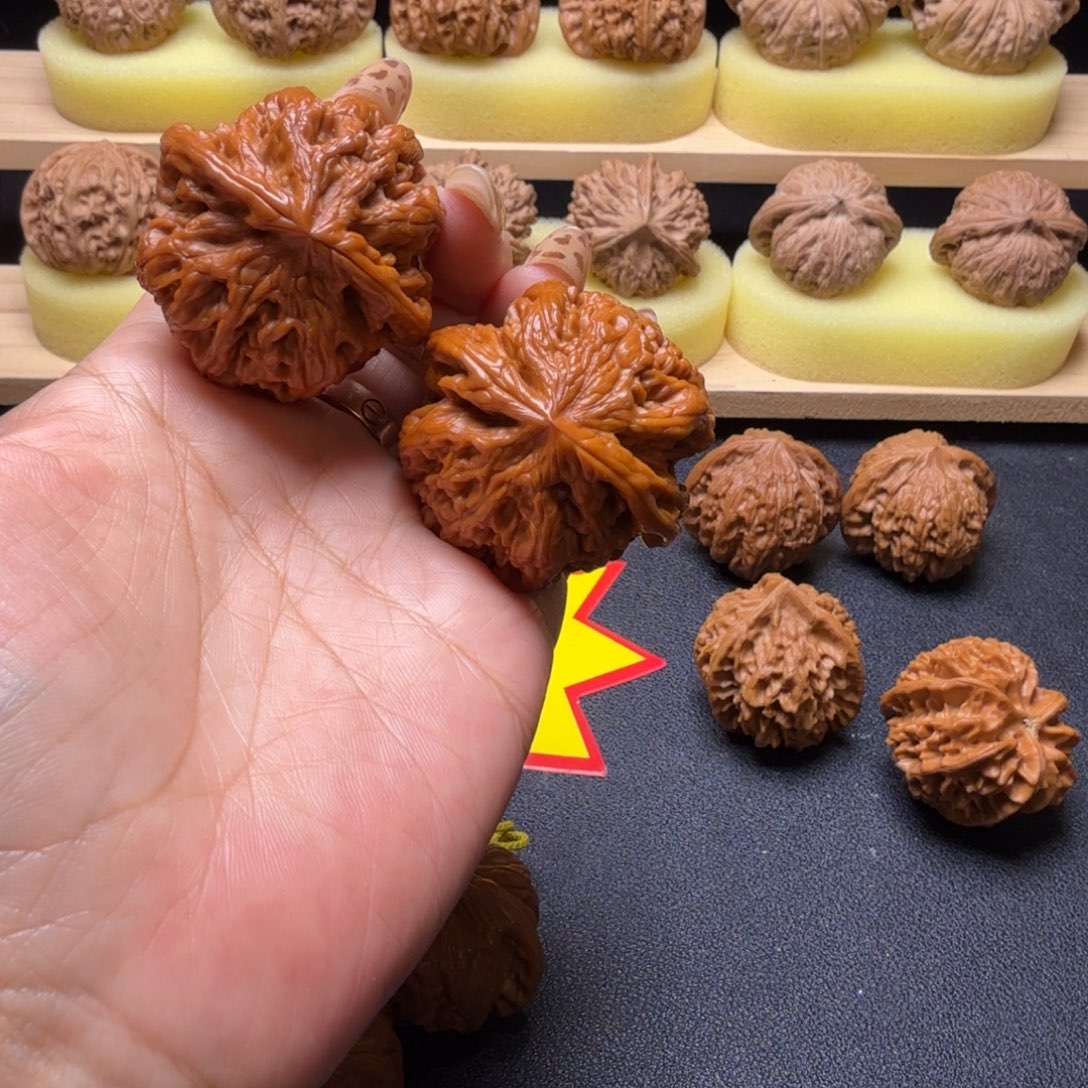 文玩核桃吊坠43尺粗筋自玩