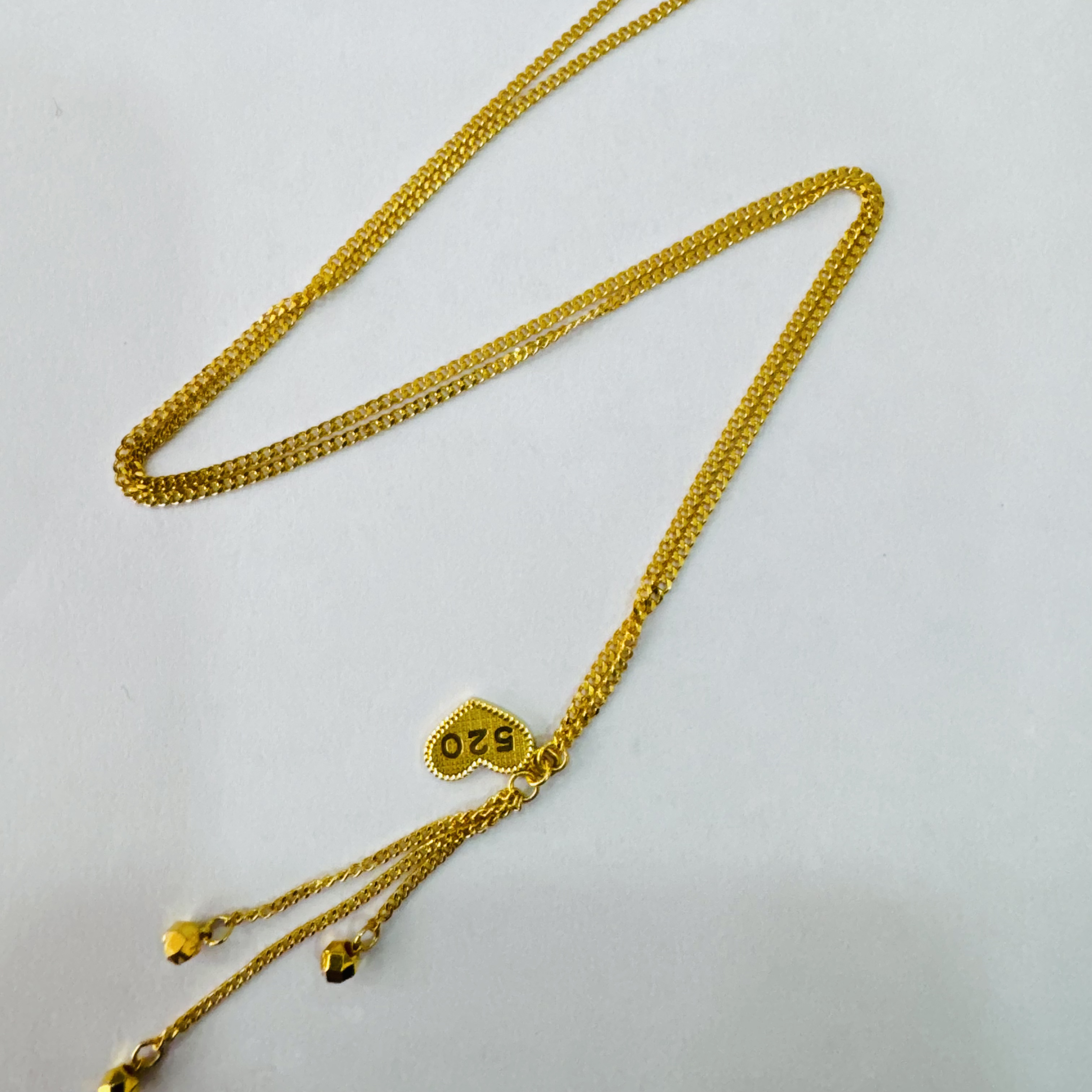 【艺馨专享】足金999饰品 520黄金套链 4.78 GP