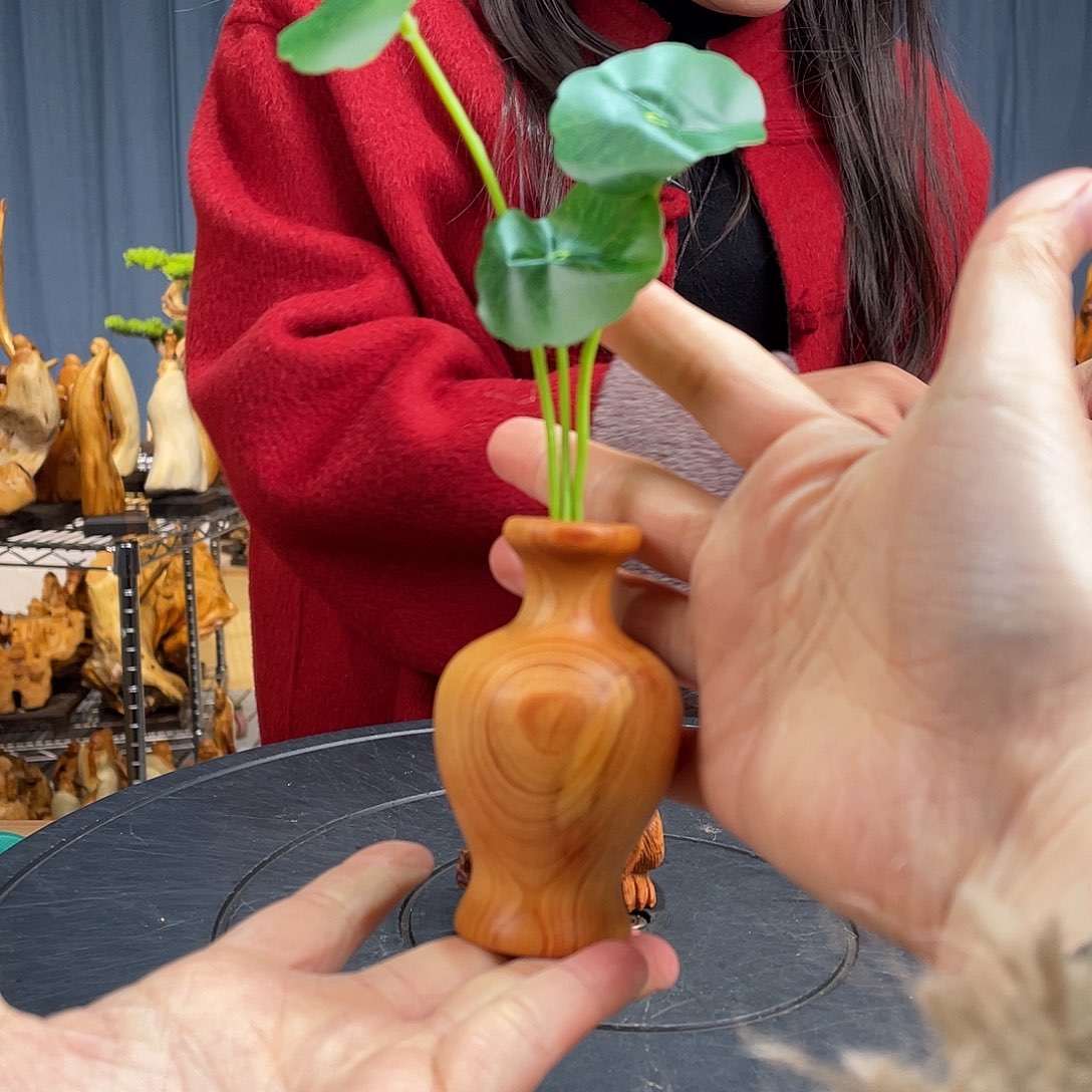 柏木（崖柏）崖柏花瓶