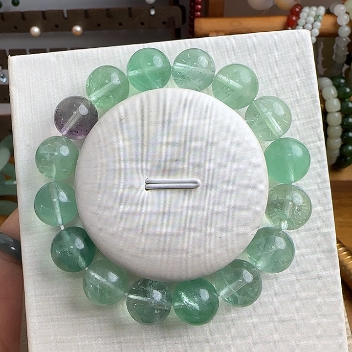 未镶嵌手链萤石手串