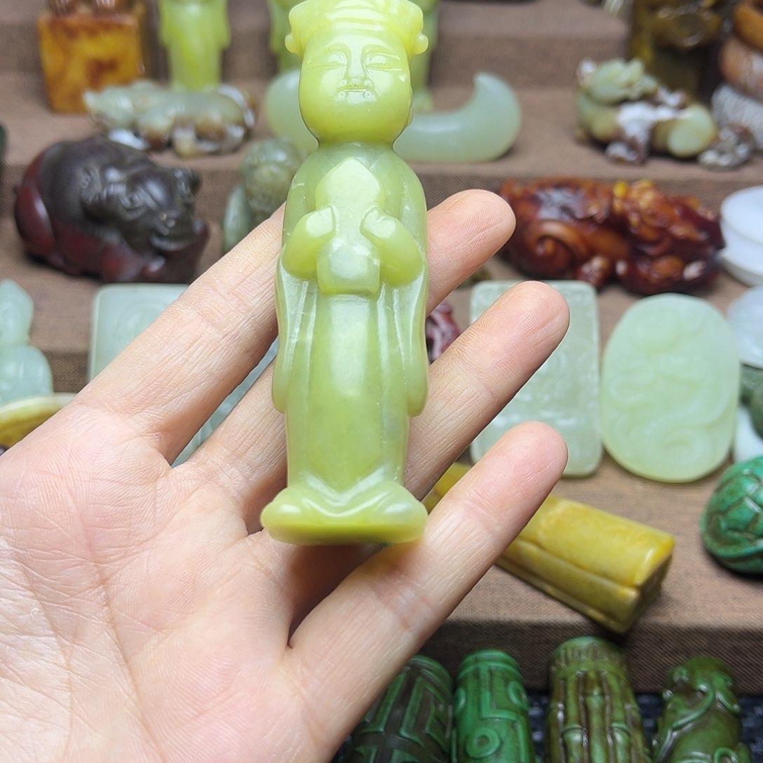 白玉菩提吊坠141。。