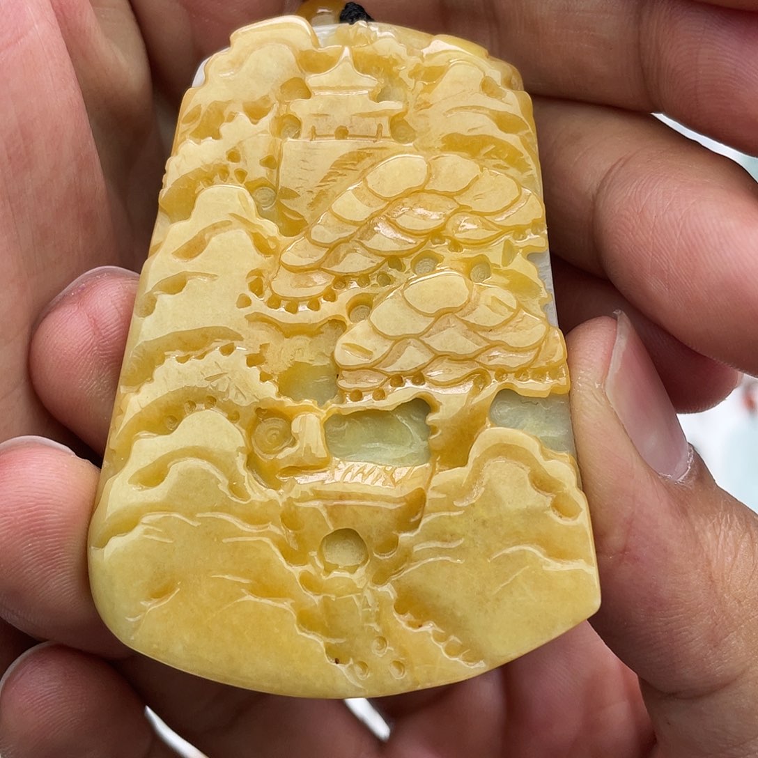 颈饰未镶嵌翡翠翡翠