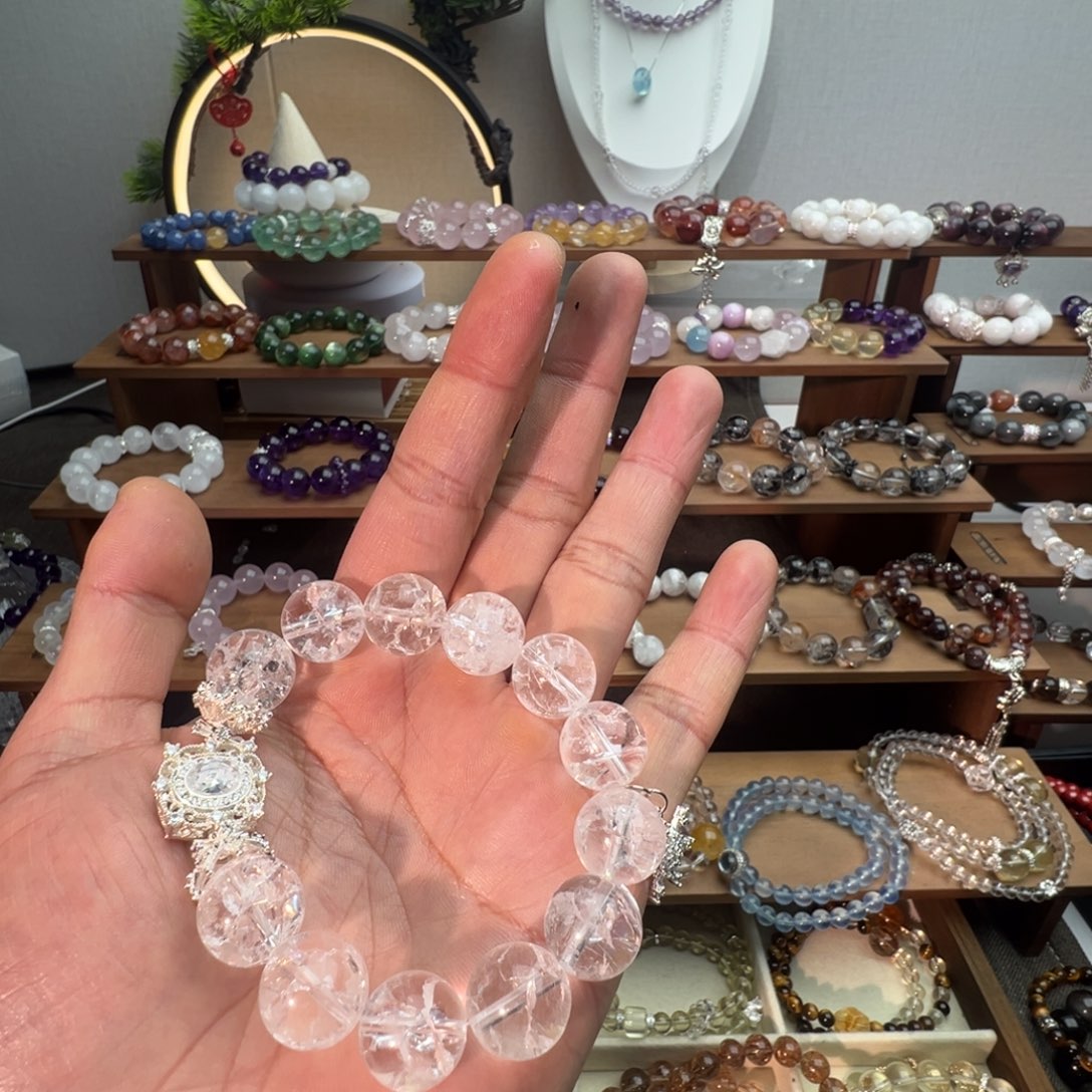 水晶珠宝半成品未镶嵌