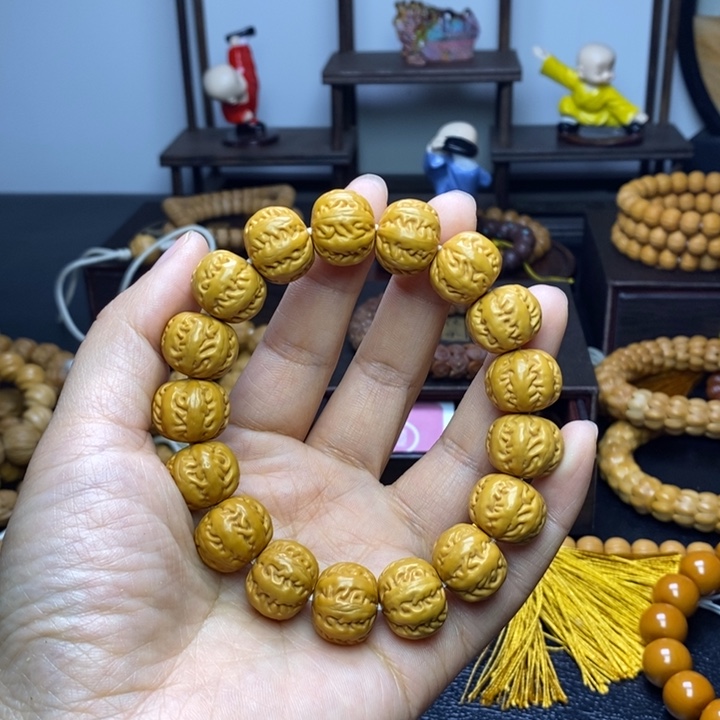 猴头核桃吊坠?****有猴头