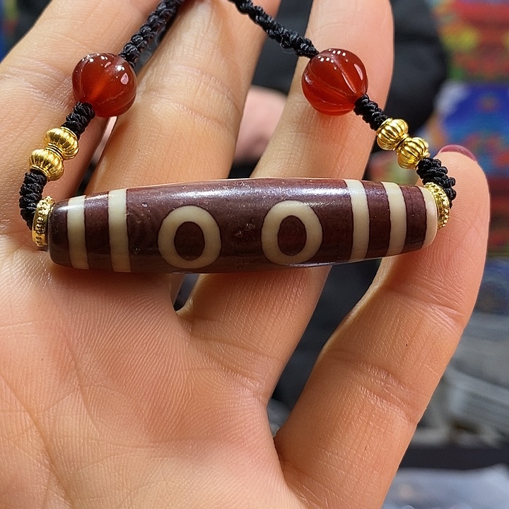 玛瑙/玉髓颈饰未镶嵌黑**石