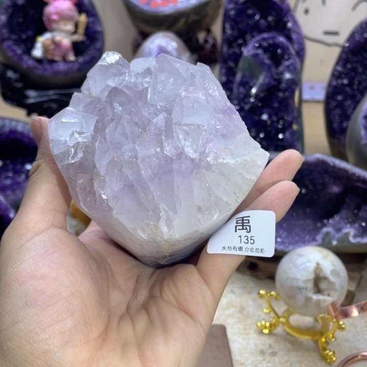 未镶嵌珠宝半成品紫晶