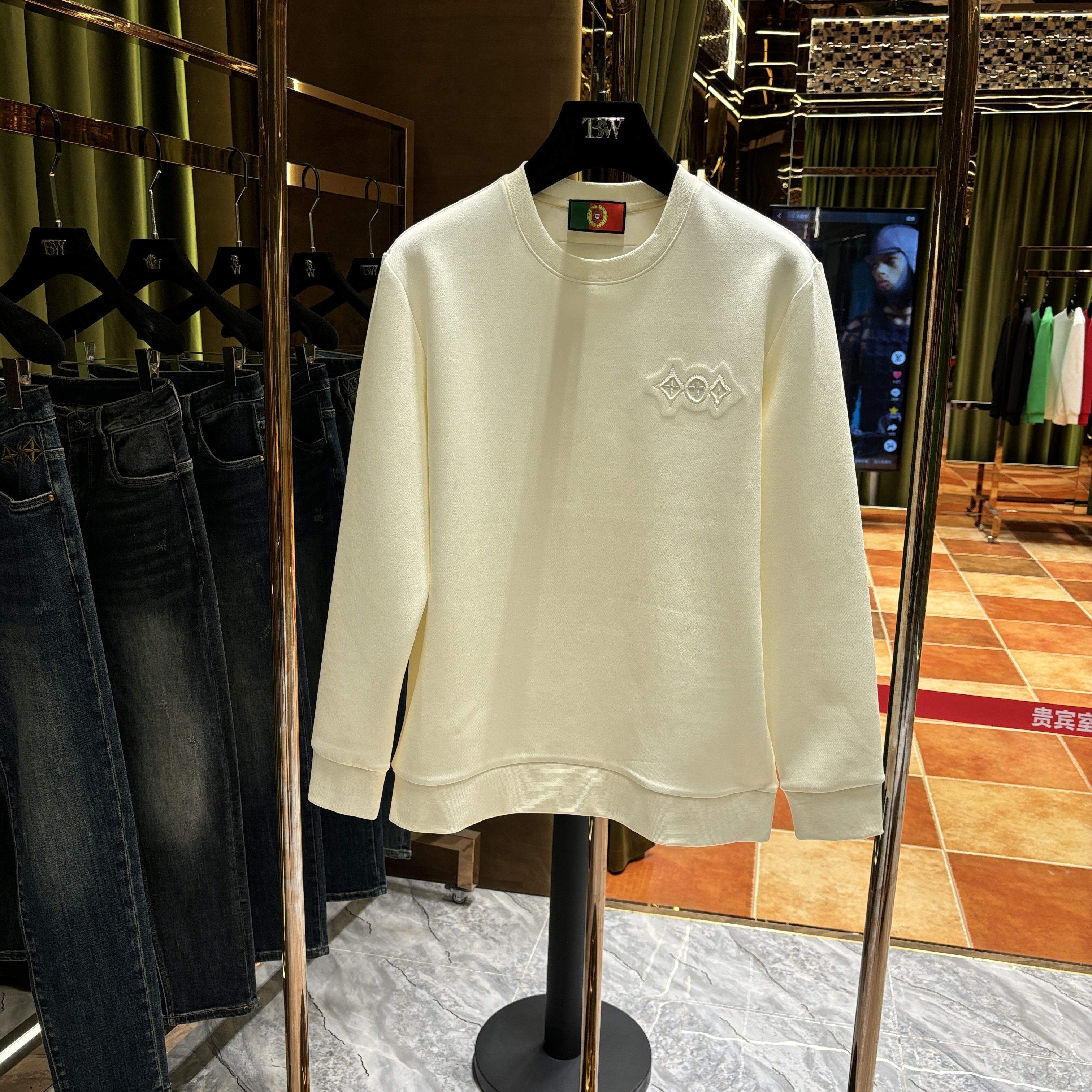 【焱焱专属】春季新款高定手工裁剪情侣款卫衣（6832）