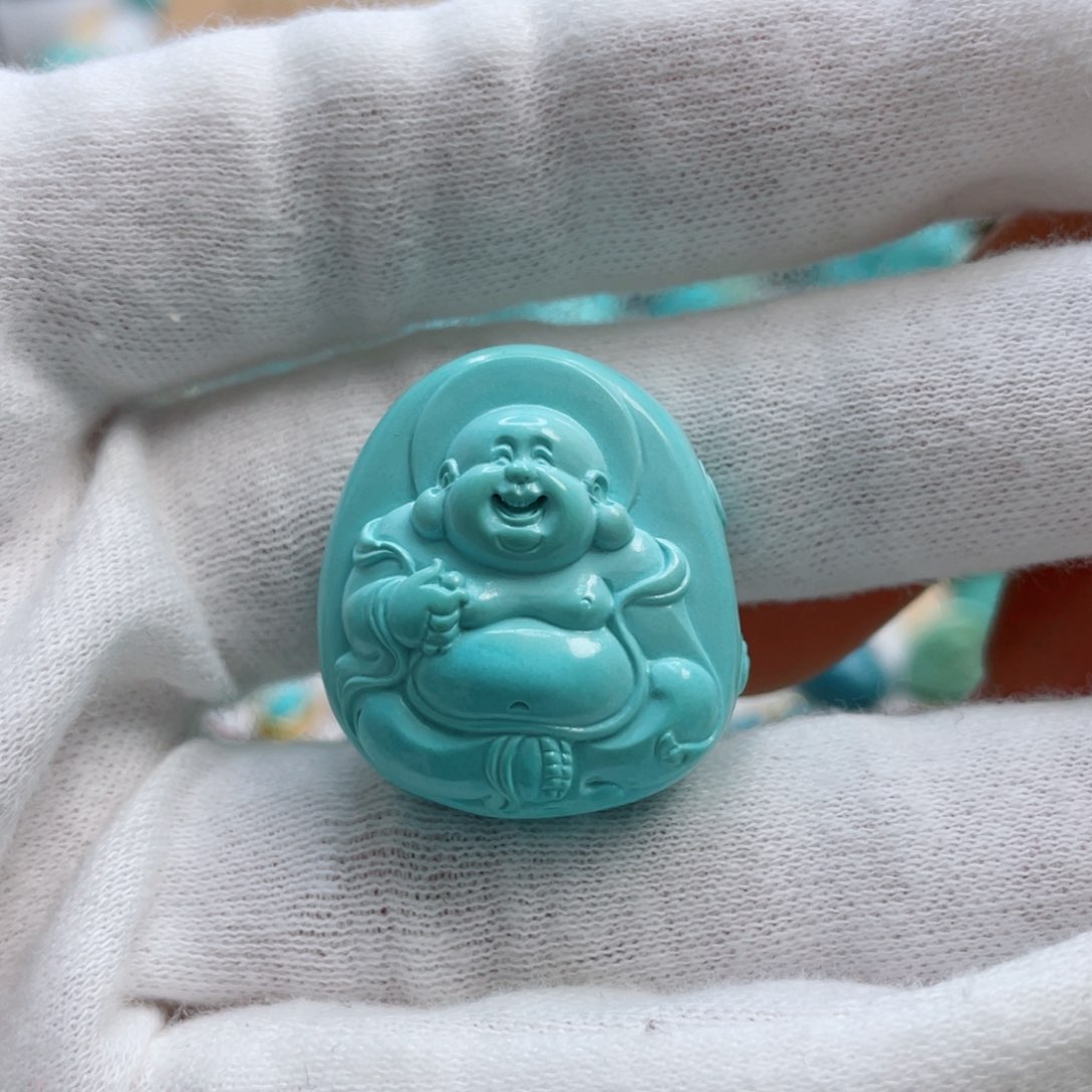 绿松石珠宝奇石未镶嵌