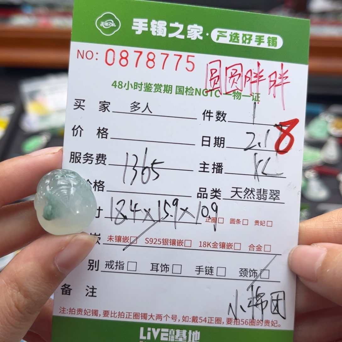 【闪购商品】翡翠颈饰未镶嵌多人