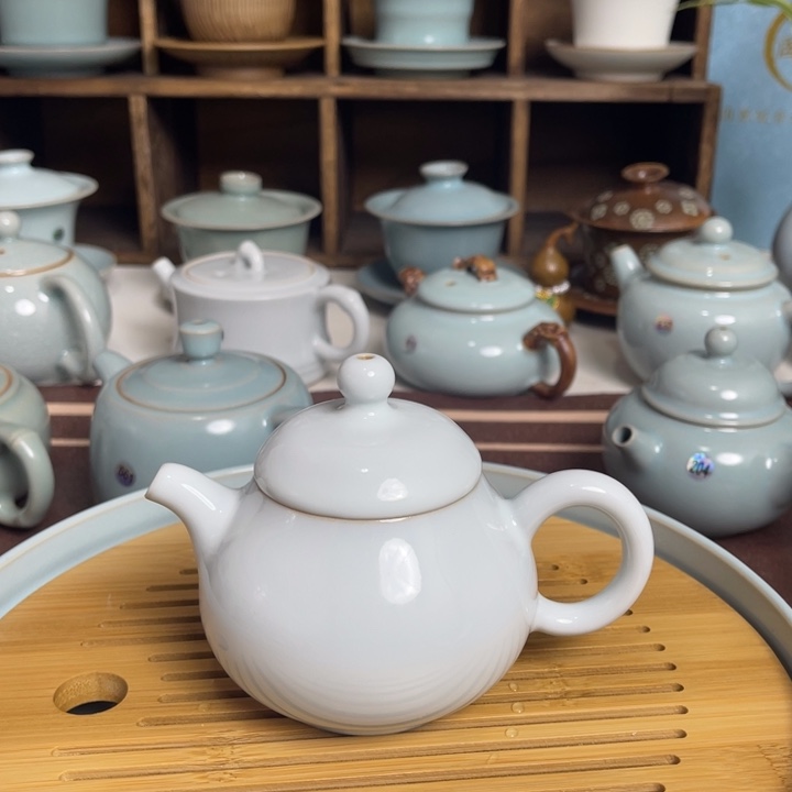 汝州原矿原釉赵琳壶