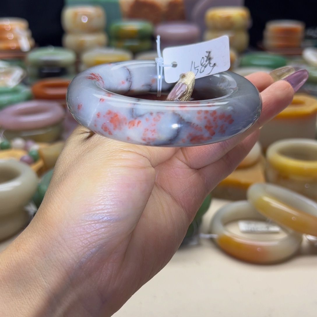 查罗石手镯未镶嵌