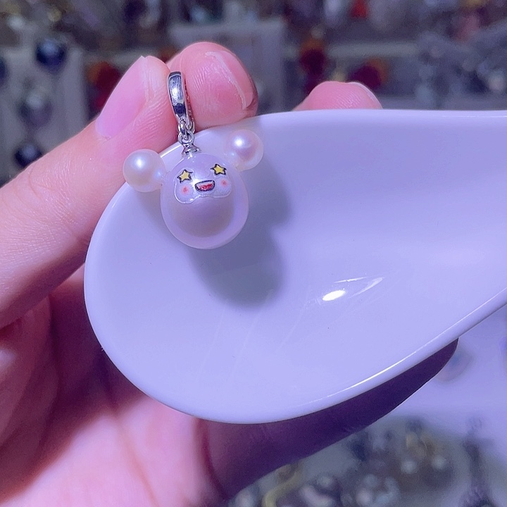 淡水珍珠合金颈饰46