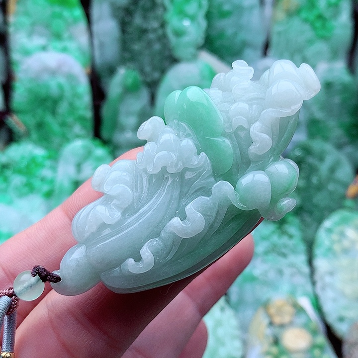 翡翠吊坠(不含链)未镶嵌