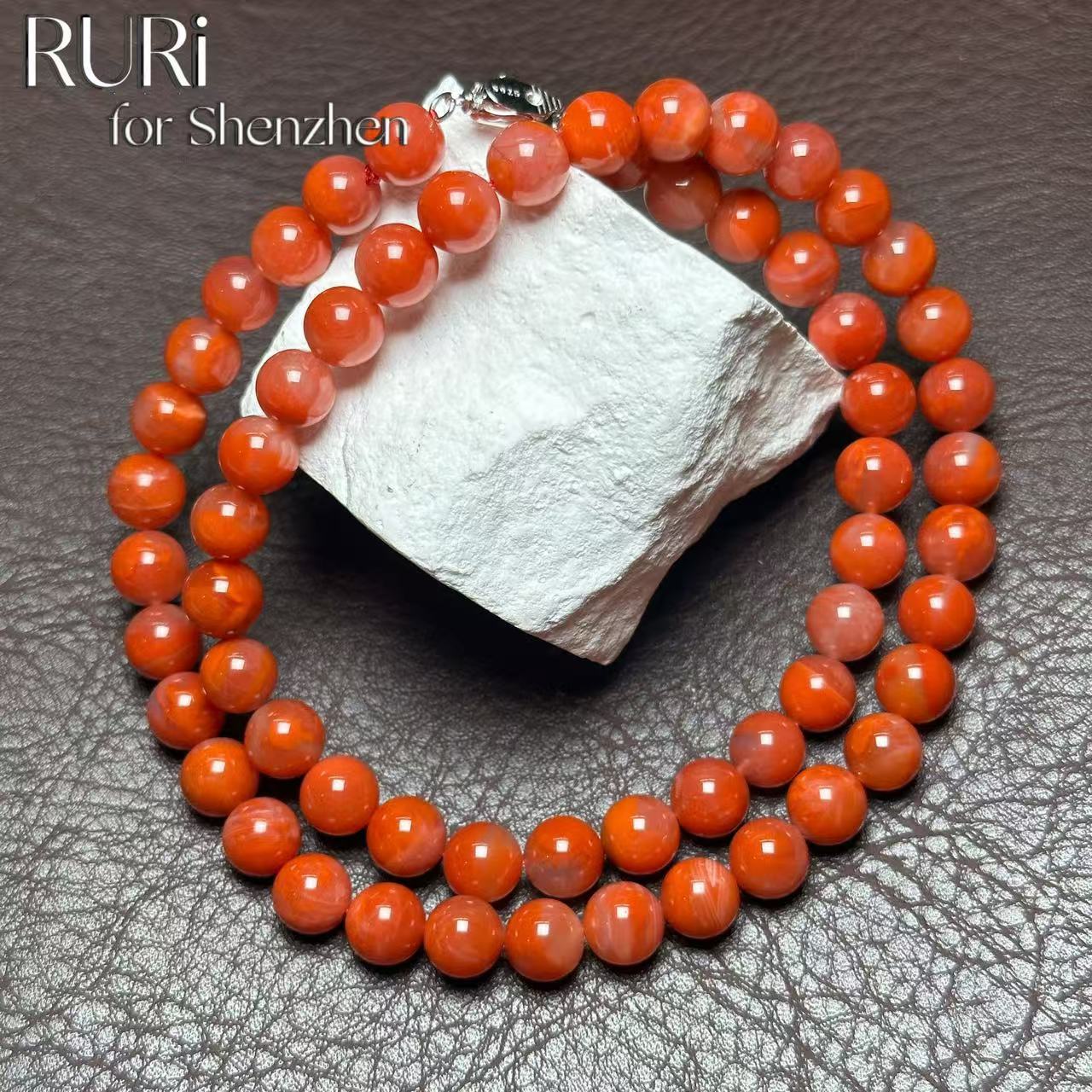 【万事无忧项链】时尚大气百搭南红玛瑙项链多样性发一SJ250002 