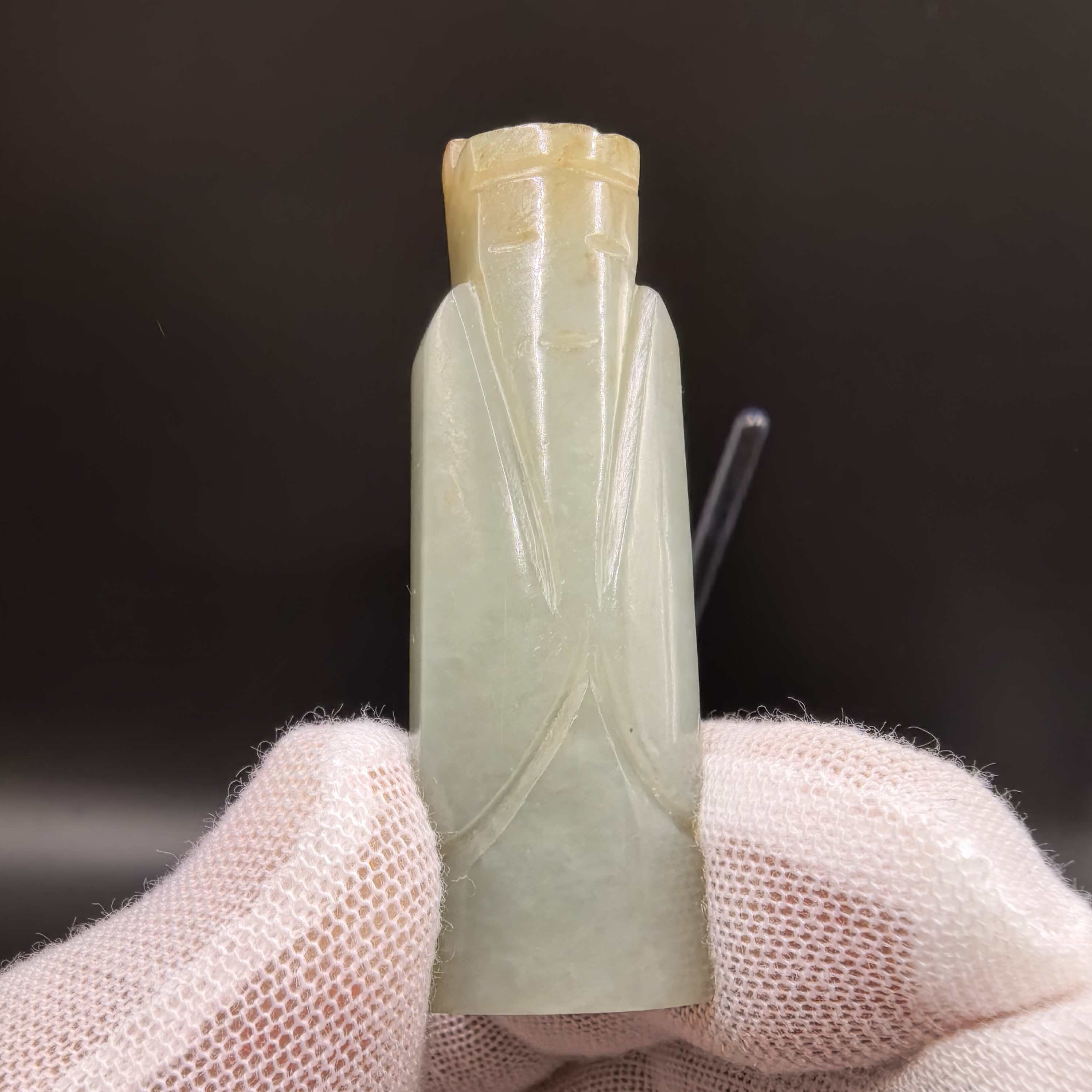 明代器前早期   玉翁仲