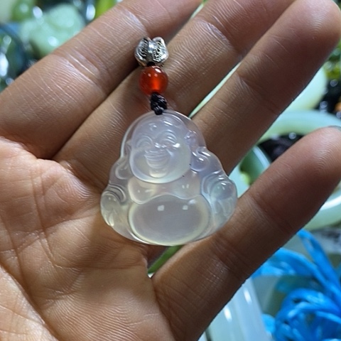 岫玉颈饰未镶嵌挂件