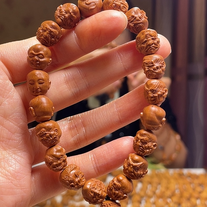 手串/手链橄榄核龙纹桃核