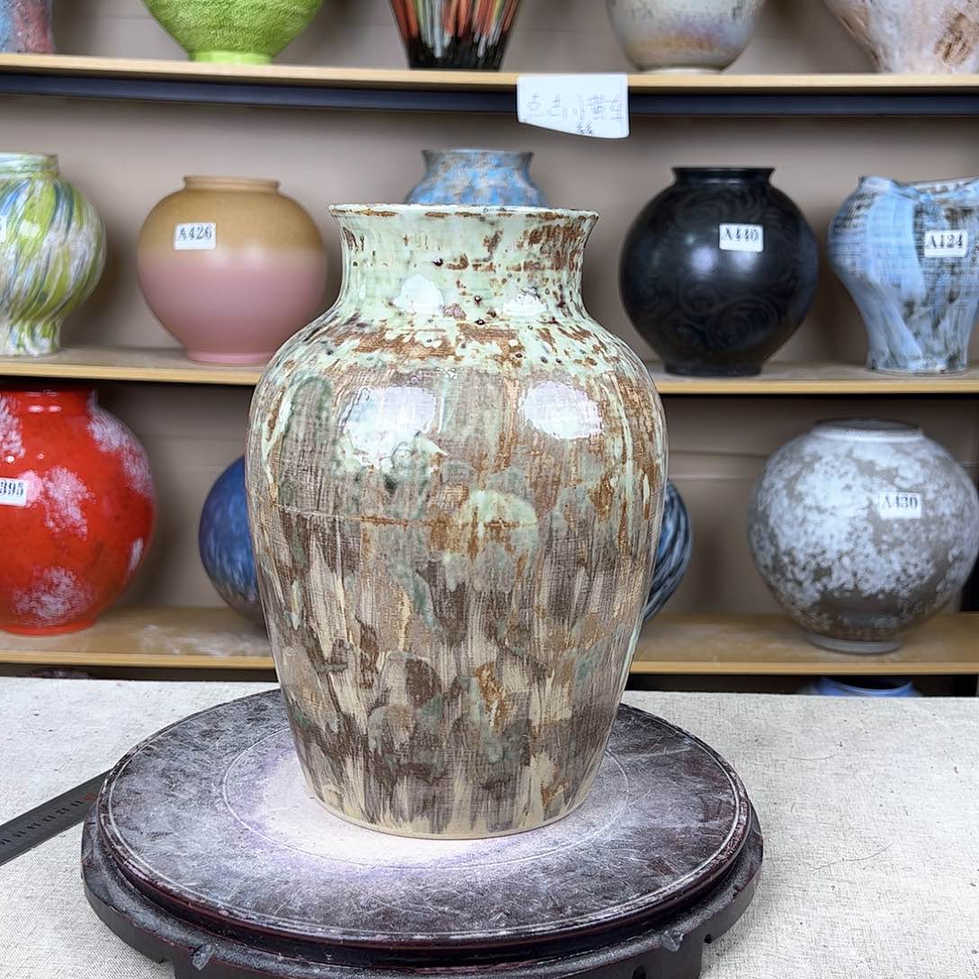 陶瓷59花瓶摆件创意的