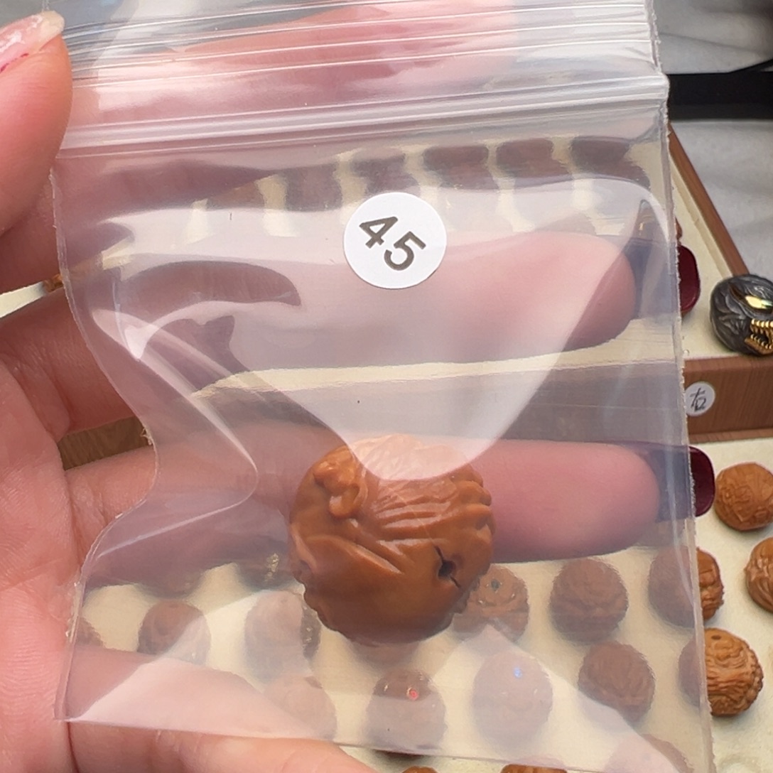 三***浩吊坠猴头核桃不语恶僧。45