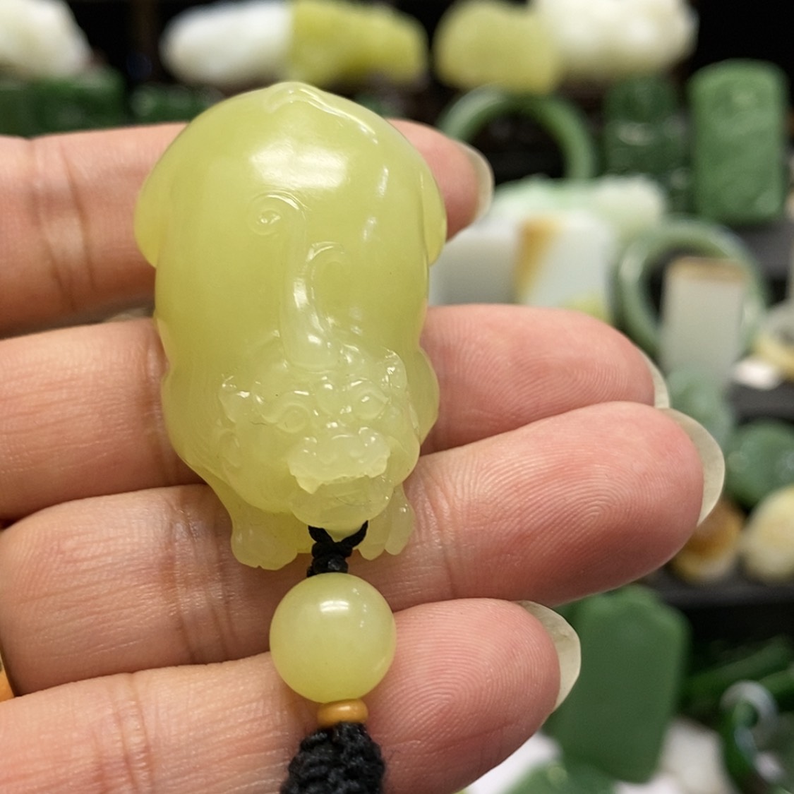 【闪购商品】和田玉颈饰未镶嵌金*