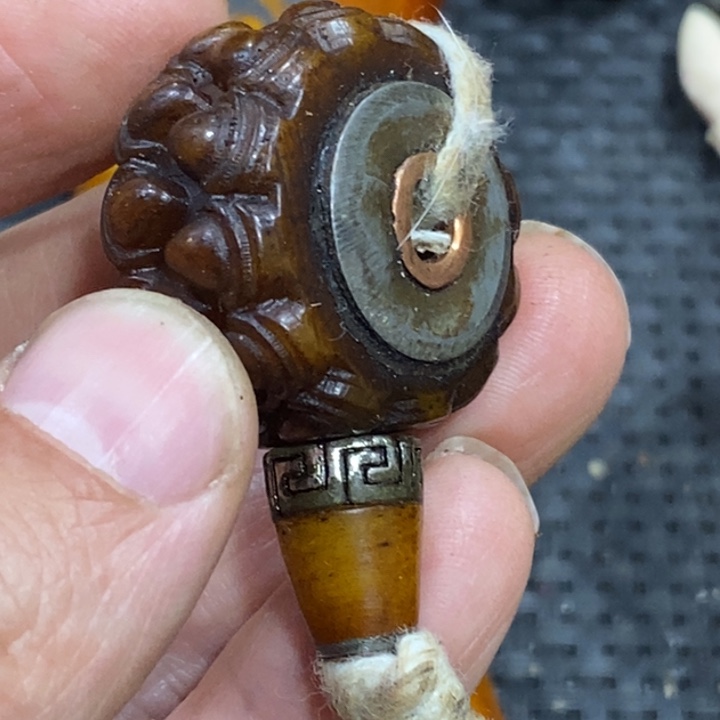 滴血莲花菩提吊坠