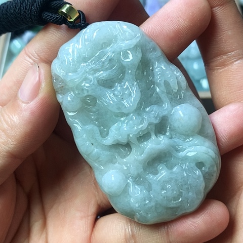 翡翠未镶嵌颈饰天然缅甸翡翠a货