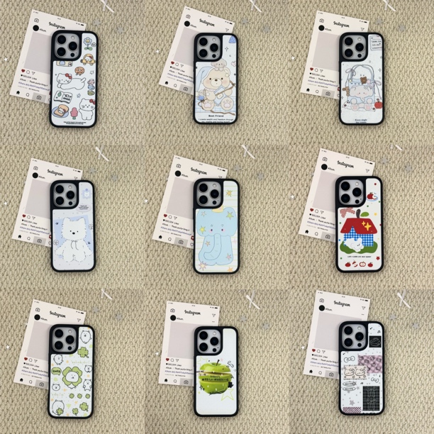 晶瓷磨砂 合集 可爱简约百搭手机壳适用于iPhone 16多型号