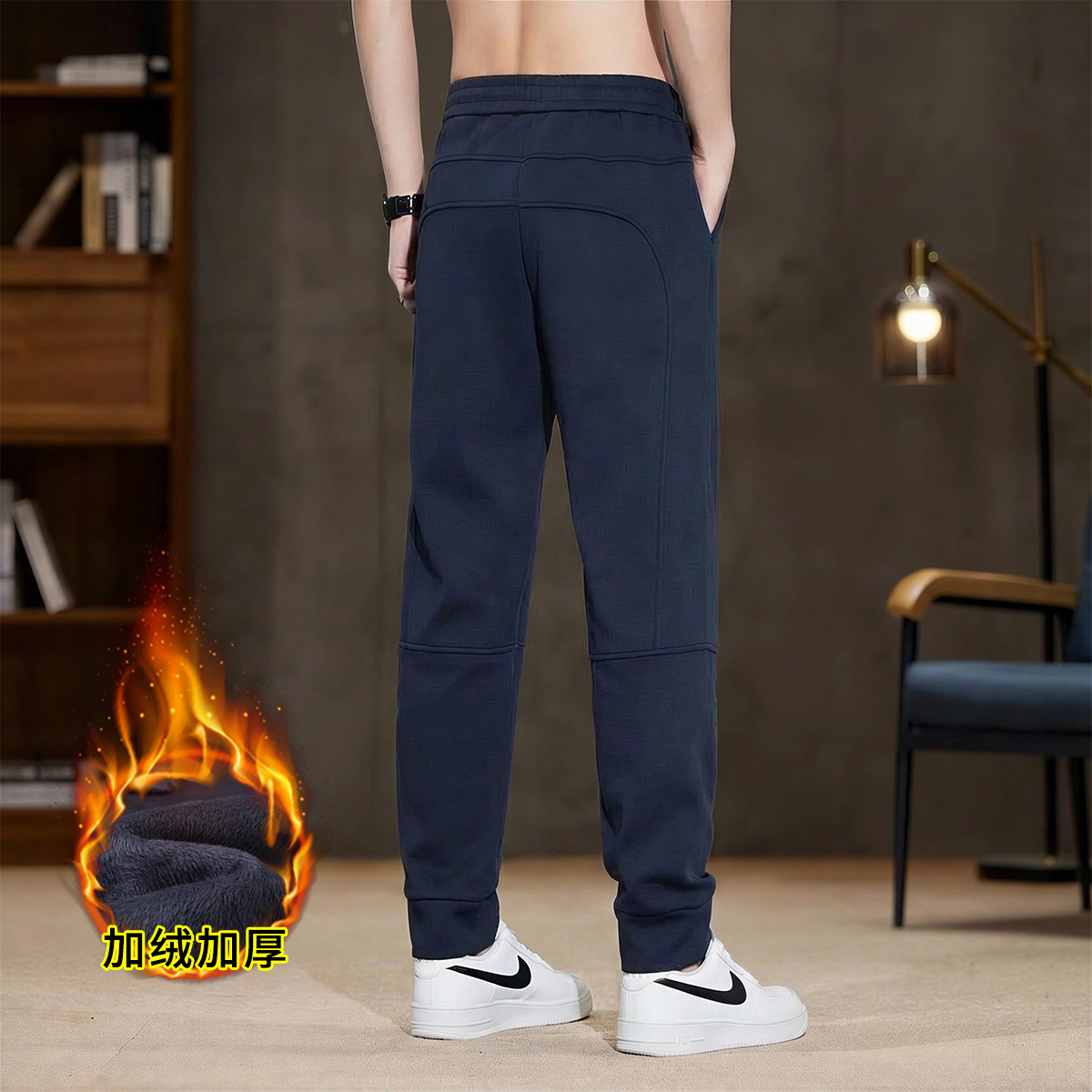 A*O家 同款1:1面料品质 火爆全北美新款秋冬季男女同款卫裤男