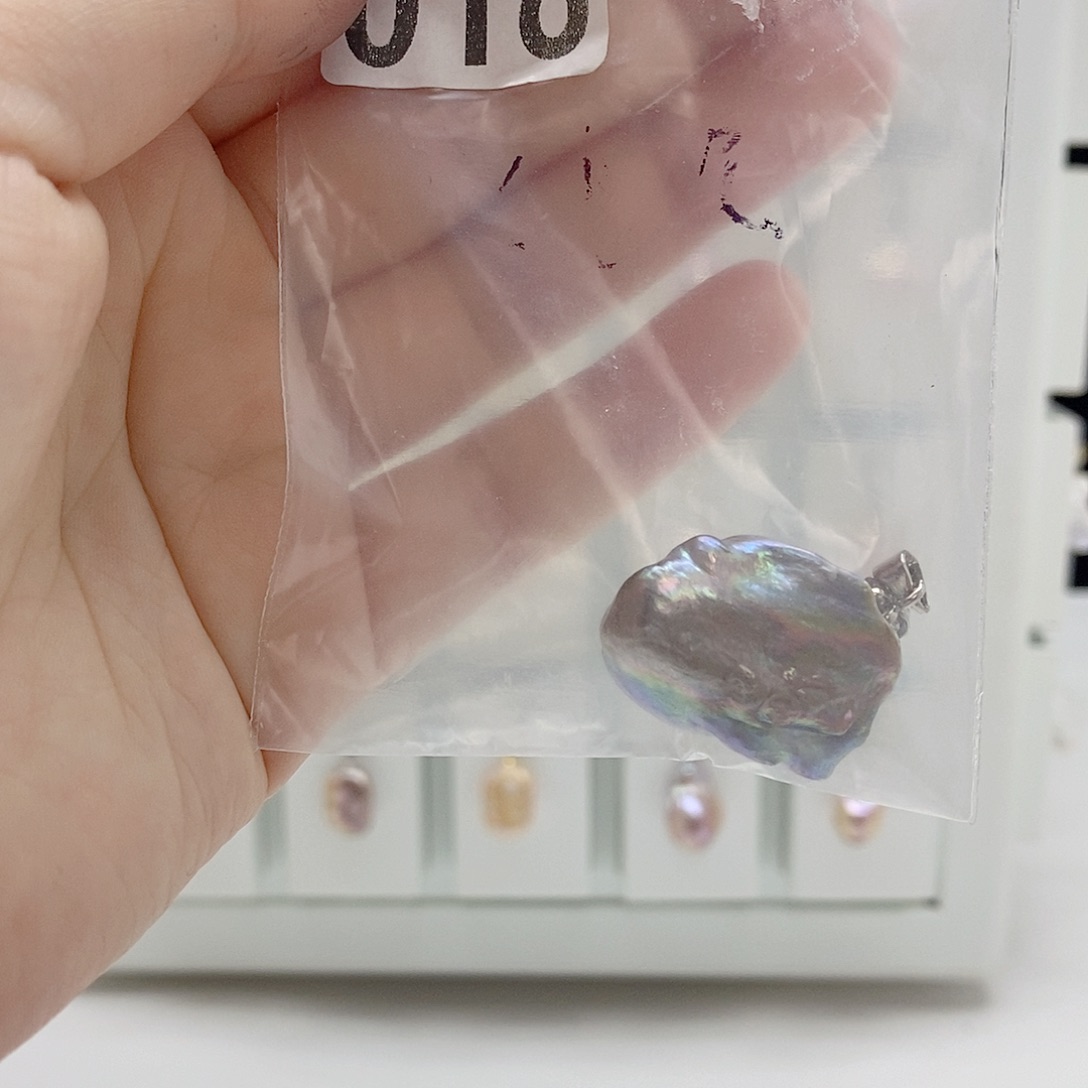 颈饰合金淡水珍珠