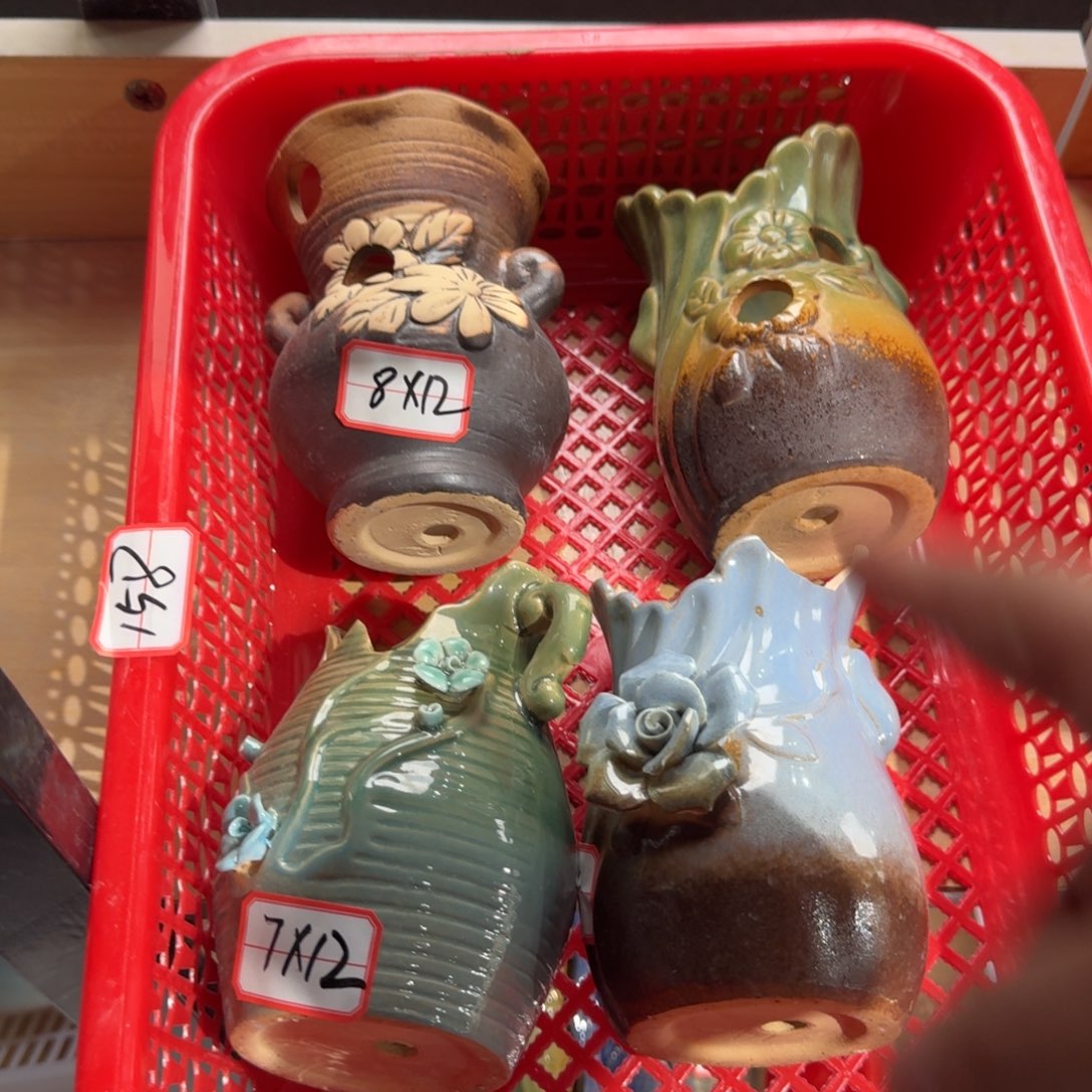 紫砂花盆粗陶粗陶