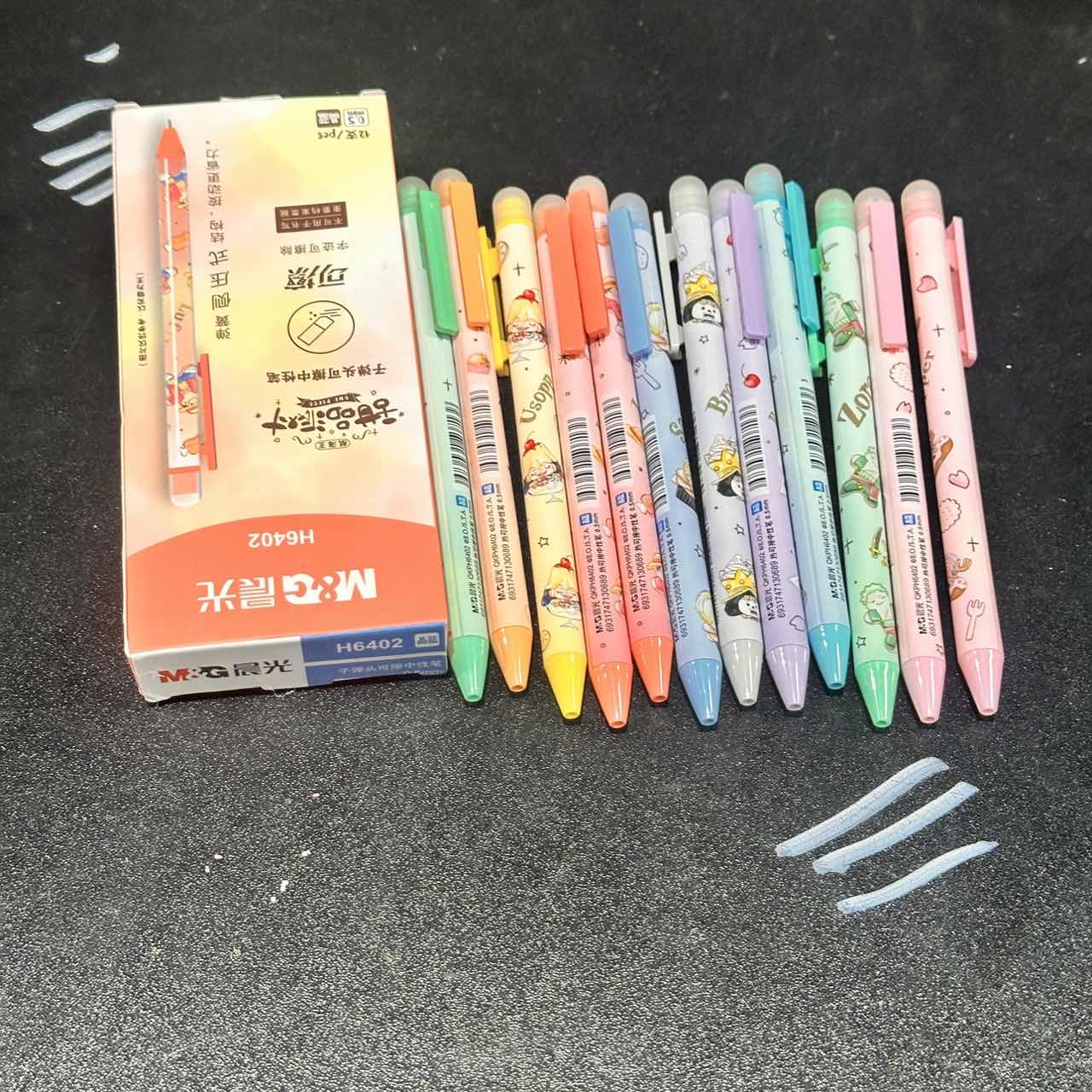 晨光航海王甜品派对热可擦晶蓝0.5 9461