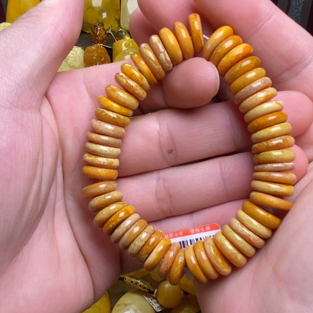 琥珀未镶嵌裸石蜜蜡