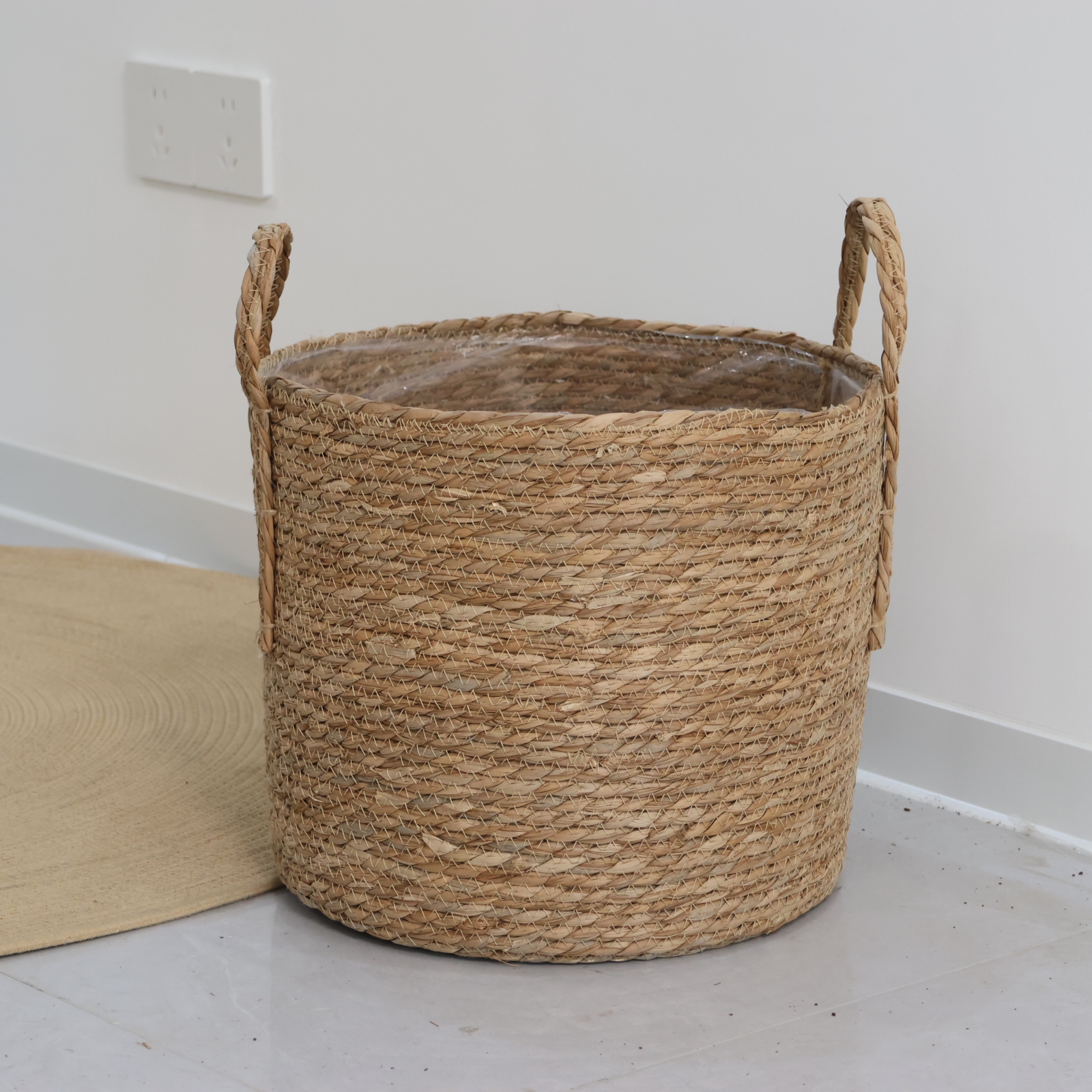 草编超大抱抱桶草编抱抱桶超大号抱抱桶花束插花田园风手工花篮