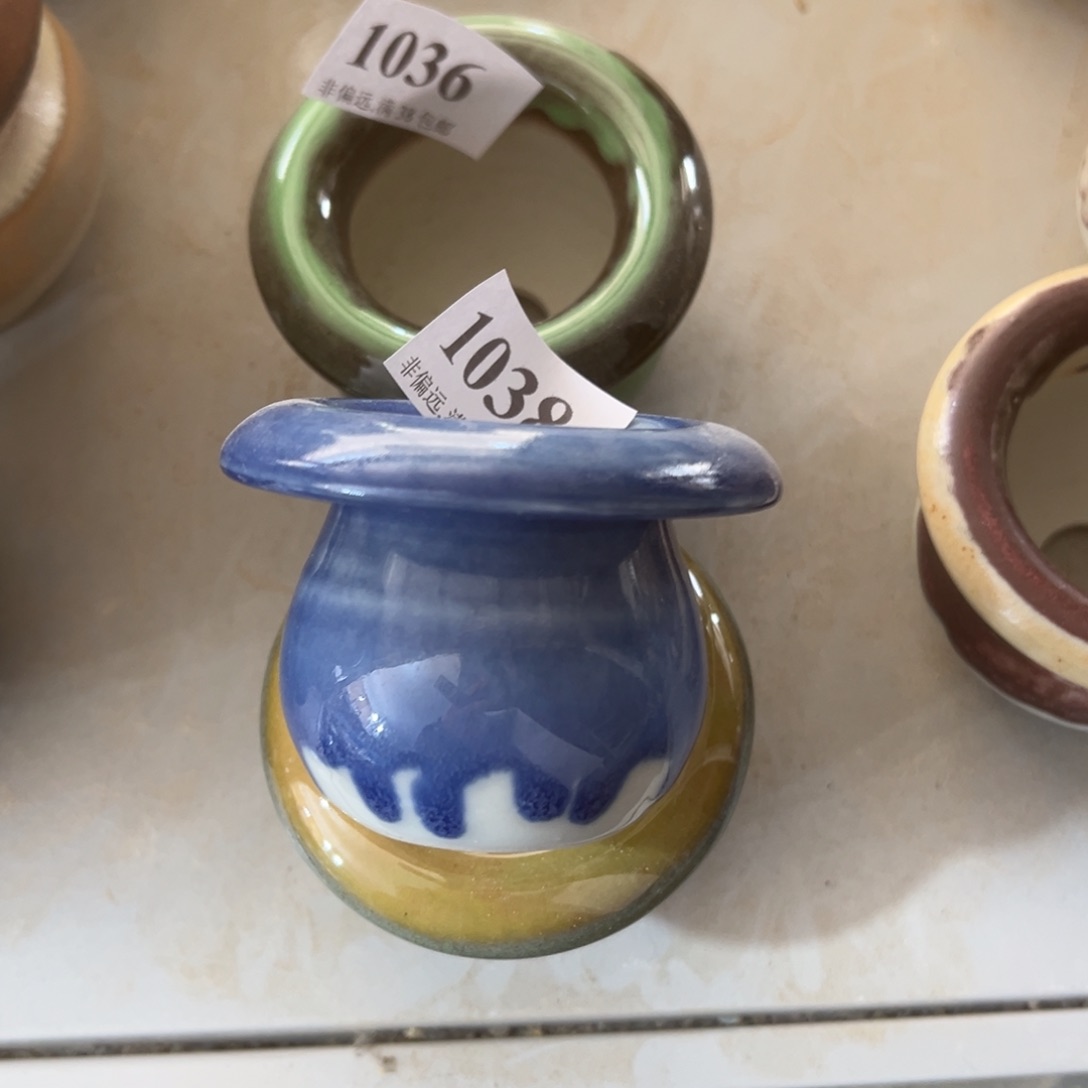 红陶景德镇手工花盆