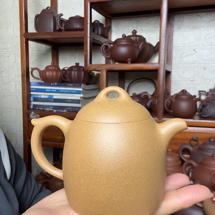 旗***舰茶壶紫砂秦权280cc精工半手工