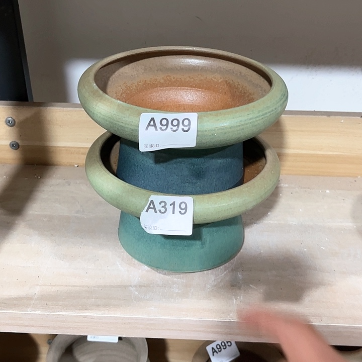 姚*景德镇陶瓷花盆