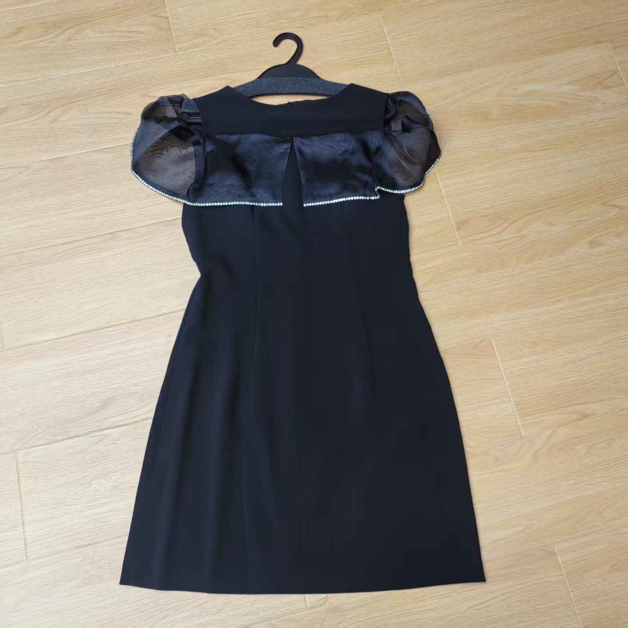 【南油玲姐】黑色无袖连衣裙L6681